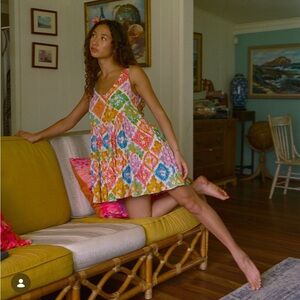 Eternal Summer Hawaii Isabella Sleeveless Sundress Rainbow Diamonds XXS